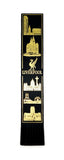 Liverpool Leather Bookmark Black