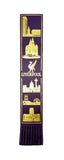 Liverpool Leather Bookmark-Purple
