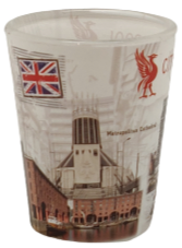 Liverpool Transparent Icons Shot Glass