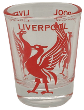 Load image into Gallery viewer, LP Liver Bird Transparent Shot Glass