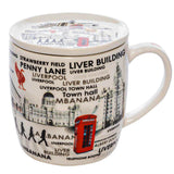 Liverpool Ceramic Mug and Coaster Set