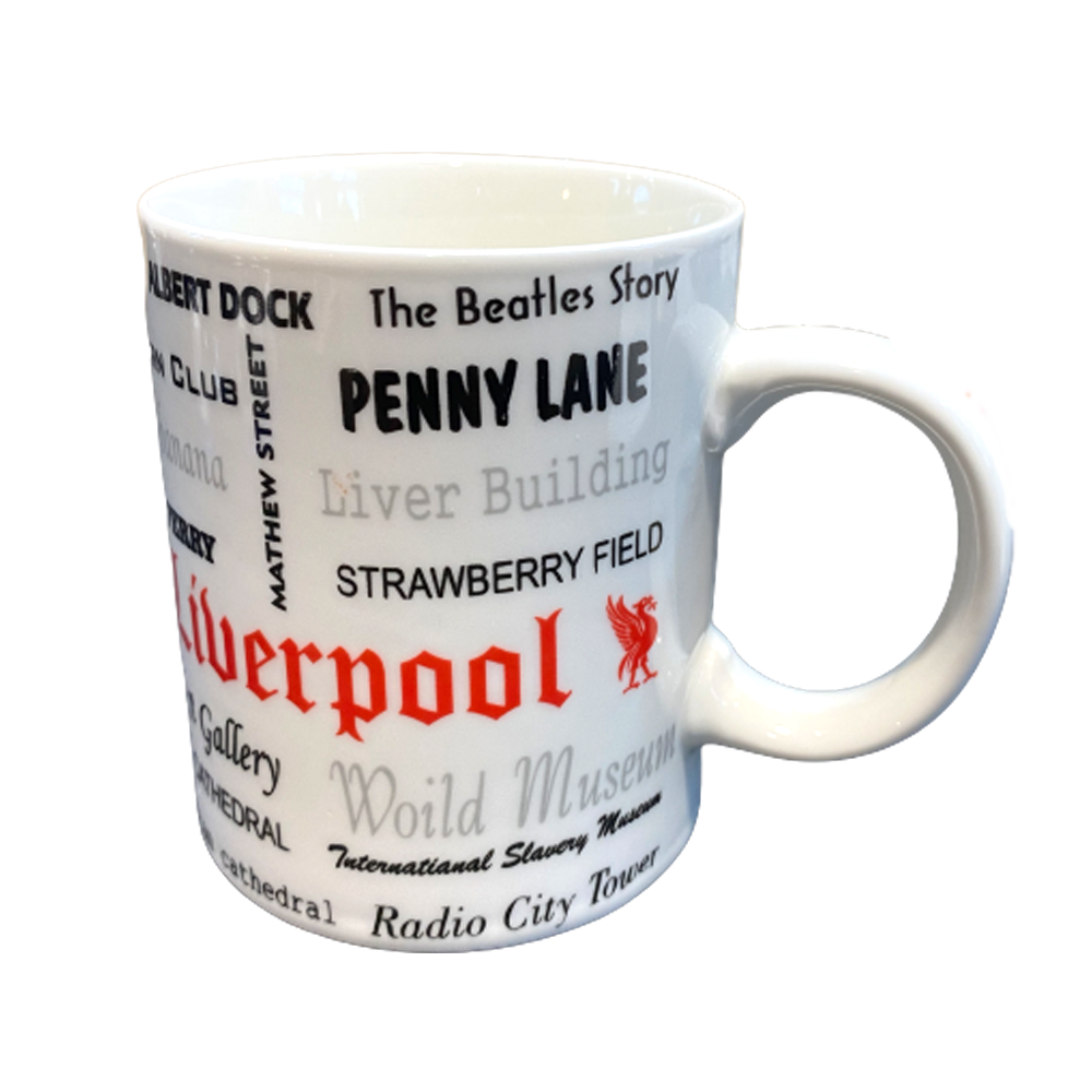 Liverpool Street Name White Mug