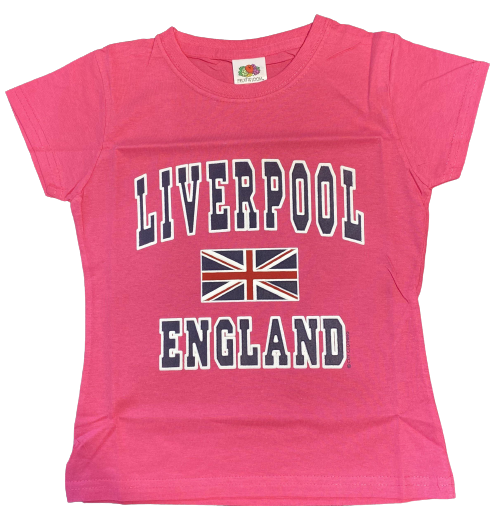 Liverpool Kids T-Shirt: Pink