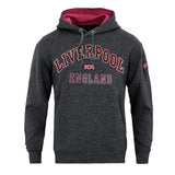 Sweatshirt Liverpool England Navy Melange Pink Pullover Youth