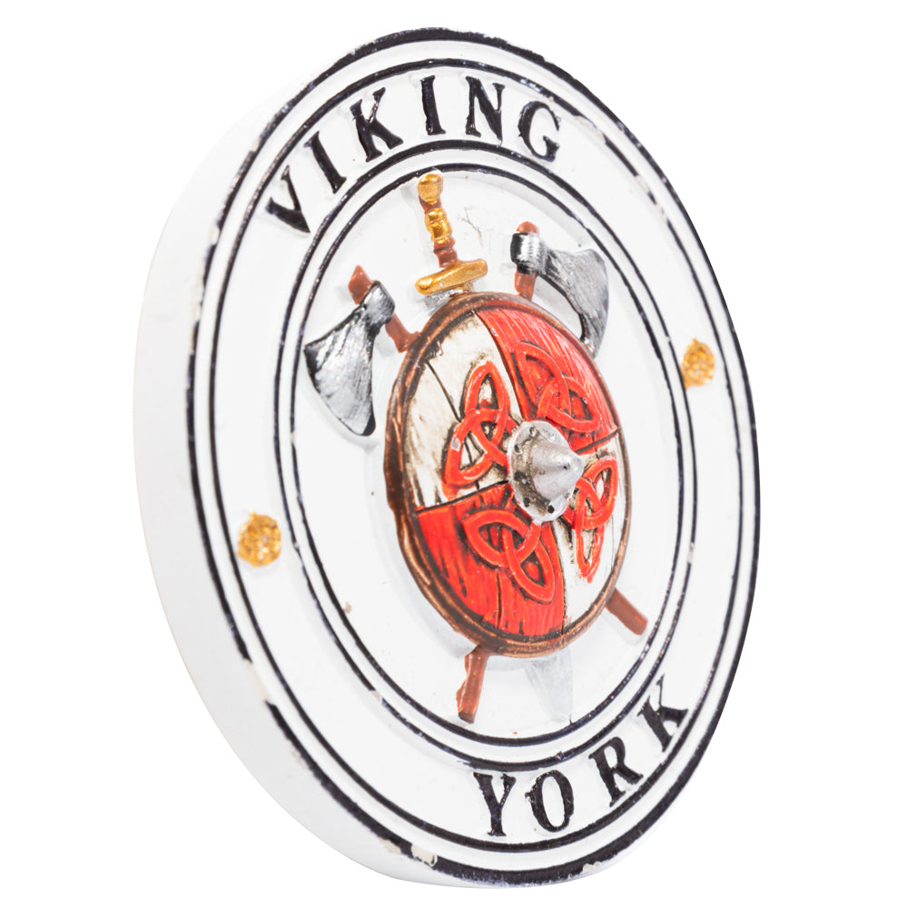 Resin Magnet Viking Round