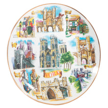 Load image into Gallery viewer, York Decorative Ceramic Plate 10cm | York shop
