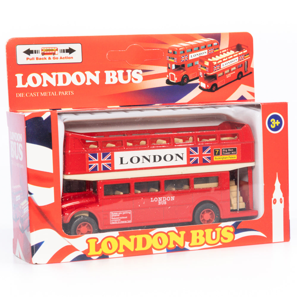 Red London Sightseeing Open Top Bus