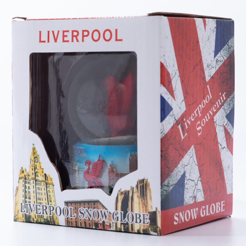 Liverpool Liverbird Snow Globe -Medium Size