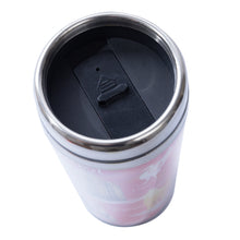 Load image into Gallery viewer, Liverpool Collage Red Travel Mug