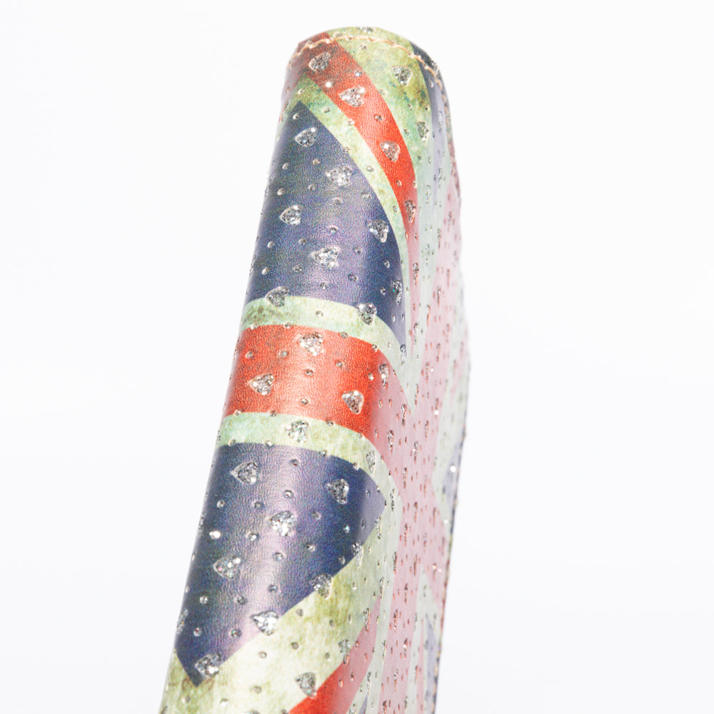 Glittered Union Jack Wallet