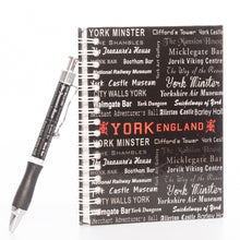Load image into Gallery viewer, York Spiral Note Book & Pen Set