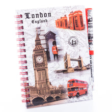 Load image into Gallery viewer, London Icon Note Book and Pen Set