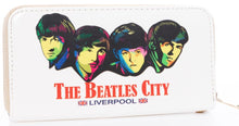 Load image into Gallery viewer, Beatles Four Face Ladies Wallet