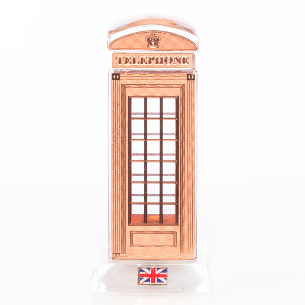 Crystal Telephone Rose Gold-9cm