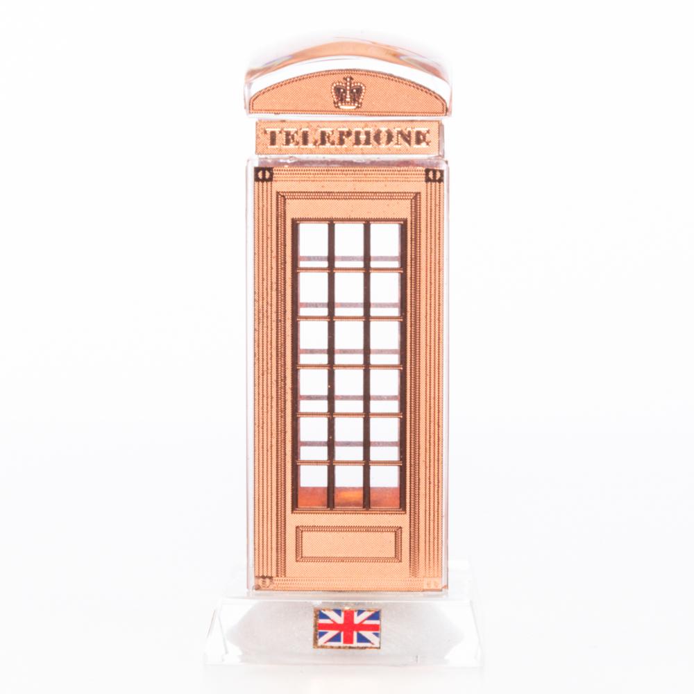 Crystal Telephone Booth 9 cm