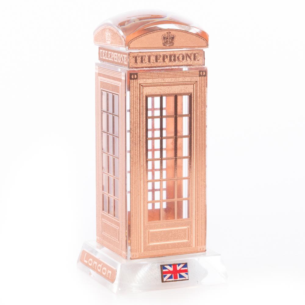 Crystal Telephone Booth 9 cm