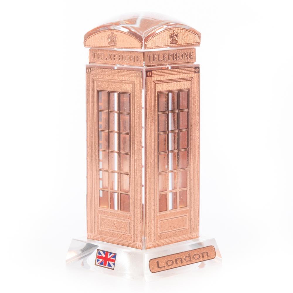 Crystal Telephone Booth 9 cm
