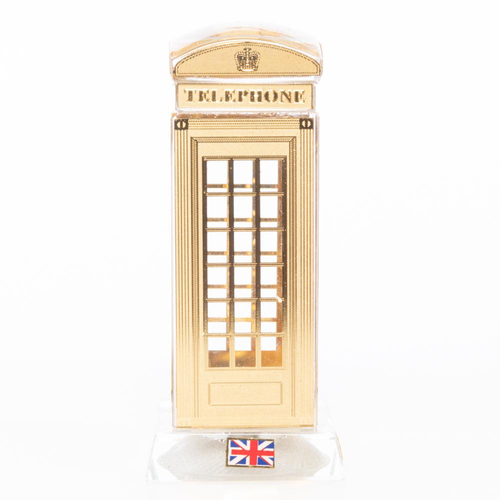 Crystal Telephone Booth 9 cm