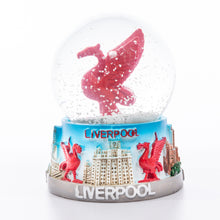 Load image into Gallery viewer, Liverpool Liverbird Snow Globe -Medium Size