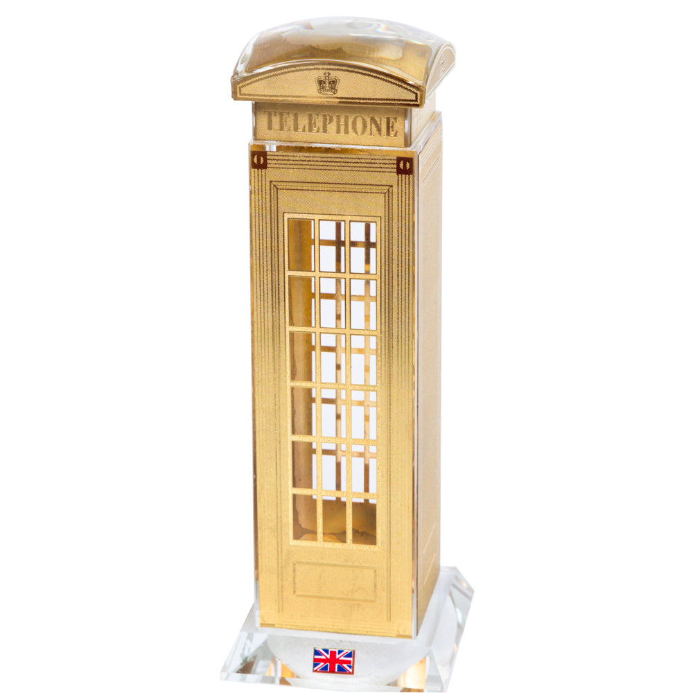 Crystal Telephone Booth 16cm