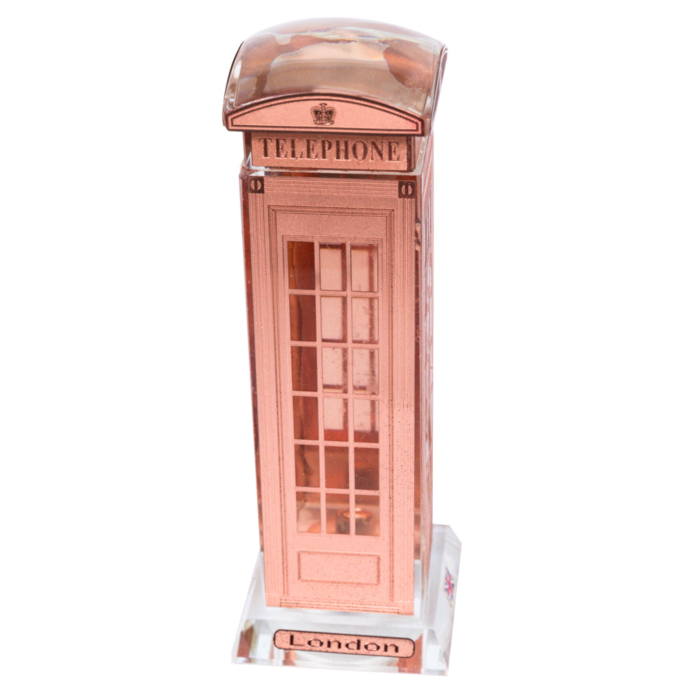 Crystal Telephone Booth 16cm