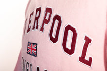 Load image into Gallery viewer, Sweatshirt Liverpool England Pink-Maroon Pullover Youth - britishsouvenirs