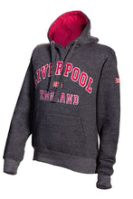 Load image into Gallery viewer, britishsouvenirsSweatshirt Liverpool England Navy-Melange Pink Pullover Youth - britishsouvenirs