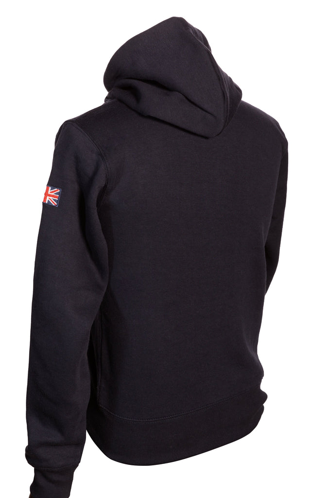 Sweatshirt Liverpool England Navy-Pink Zipper Youth - britishsouvenirs