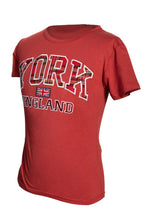 Load image into Gallery viewer, T-Shirt York Embroidery-Maroon - Pridesouvenirs