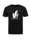 Downloading T-shirt - Black