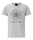 York Viking Helm of Awe T-Shirt- Grey
