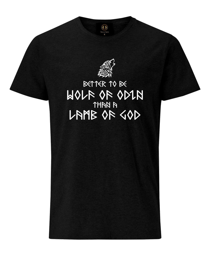 Wolf Of Odin T-Shirt -Black - Britishsouvenirs