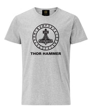 Load image into Gallery viewer, Thor Hammer Printed T-shirt- Grey - Britishsouvenirs