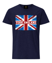 Load image into Gallery viewer, York England UJ T-shirt - Navy