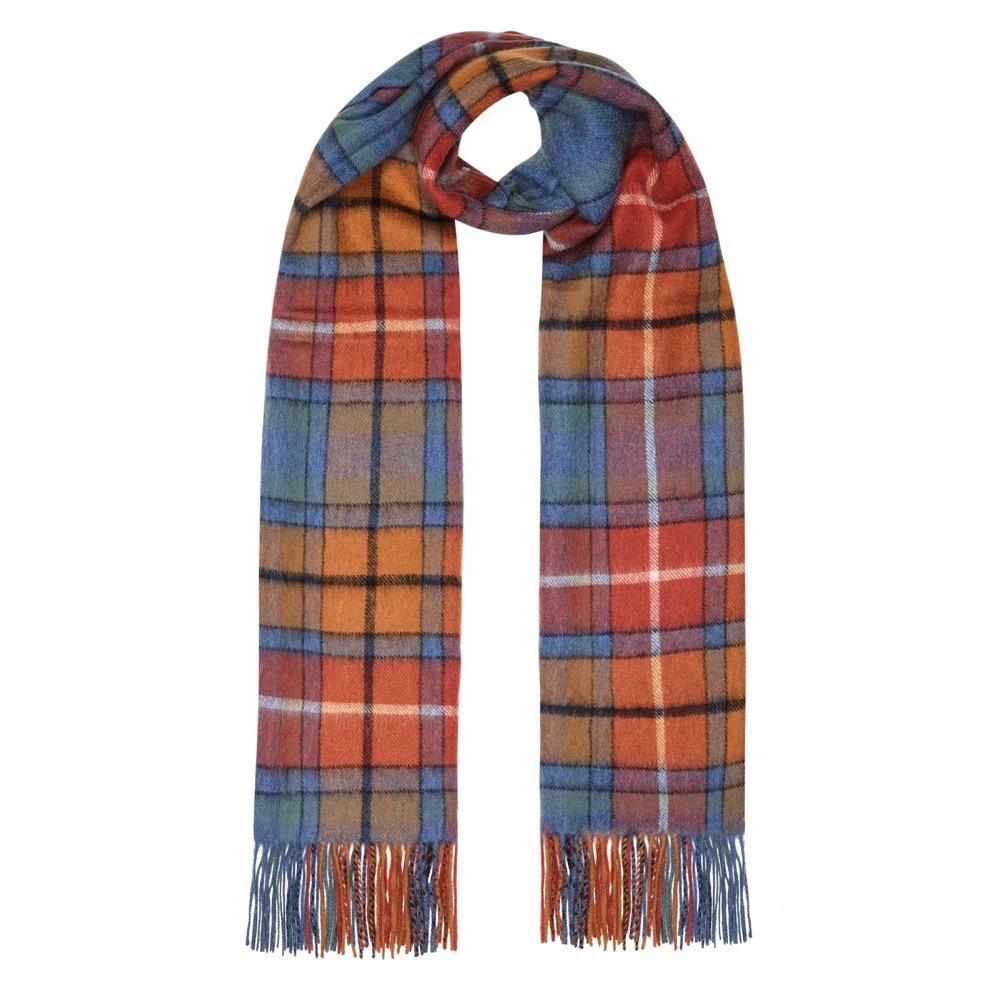 Cashmere Scarf in Antique Buchanan Tartan
