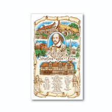 Load image into Gallery viewer, STRATFORD UPON AVON SCENES TEA TOWEL - Pridesouvenirs