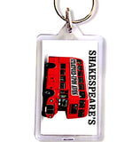 Stratford Upon Avon Bus Acrylic Keyring