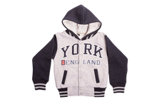 Load image into Gallery viewer, Sweatshirt York England Grey-Navy Youth - York Collectables