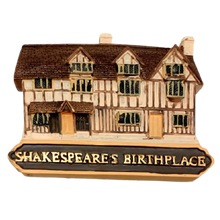 Load image into Gallery viewer, Shakespeare Birthplace Resin Magnet