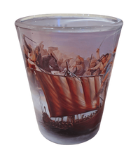 Load image into Gallery viewer, Shot glass York viking soldier