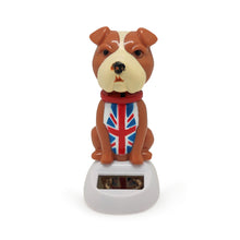 Load image into Gallery viewer, Solar Powered Nodding British BullDog