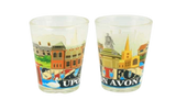 Stratford Upon Avon Skyline Scene Shot Glass