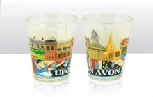Load image into Gallery viewer, Stratford Upon Avon Skyline Scene Shot Glass - britishsouvenirs