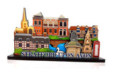 Stratford Upon Avon Wood Shelf Ornament