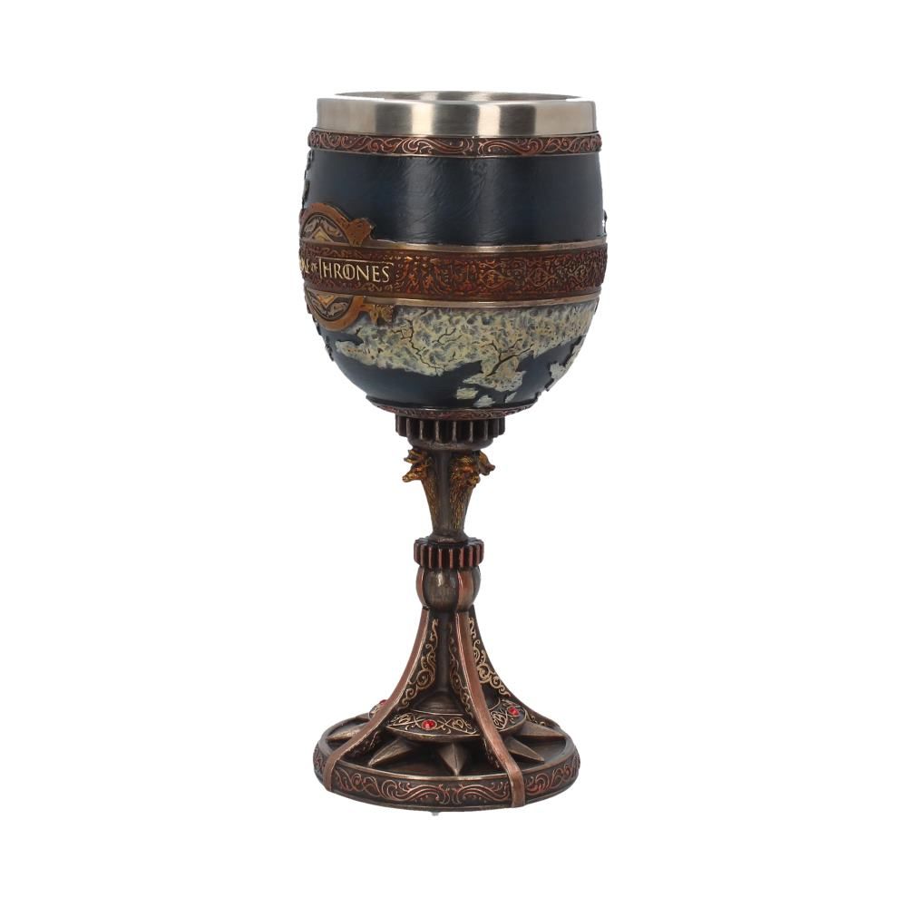 The Seven Kingdoms Game Of Thrones Goblet  17.5cm - Britishsouvenirs