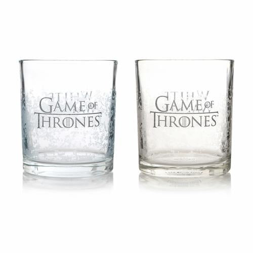 Game of Thrones 2 Glass Tumblers set - White Walker GOT - Pridesouvenirs