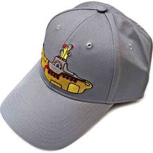 Load image into Gallery viewer, The Beatles Unisex Baseball Cap: Yellow Submarine (Grey