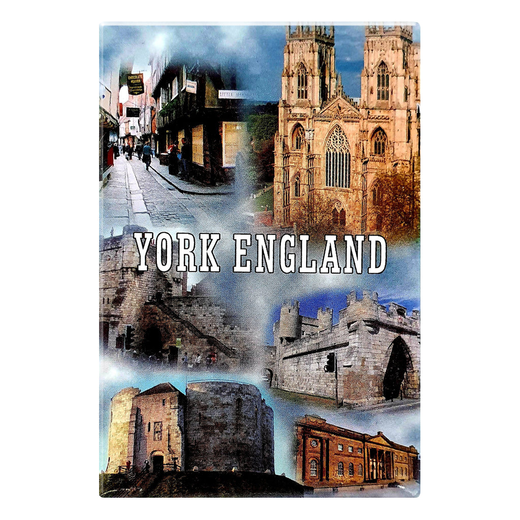 Tin magnet York potrait-02 | York gifts