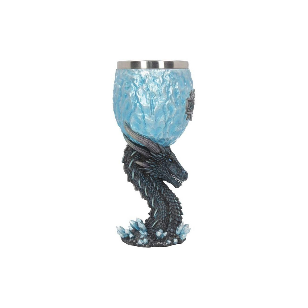 Viserion White Walker  Game Of Thrones Goblet  18.5cm - Britishsouvenirs