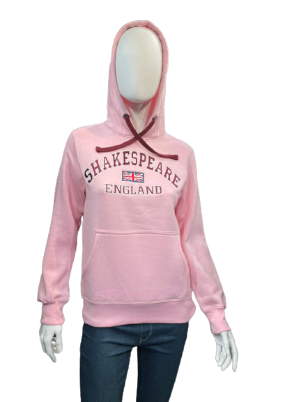 Shakespeare Hoodie Pink